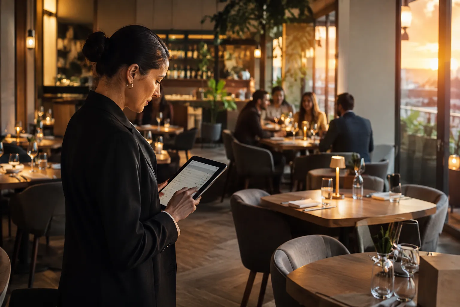 Mehr Leben an leeren Restauranttischen